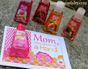 Mother's day sales favors ideas